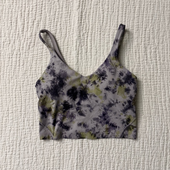 lululemon athletica Other - lululemon align tie-dye purple and green women’s size 4 tank top
